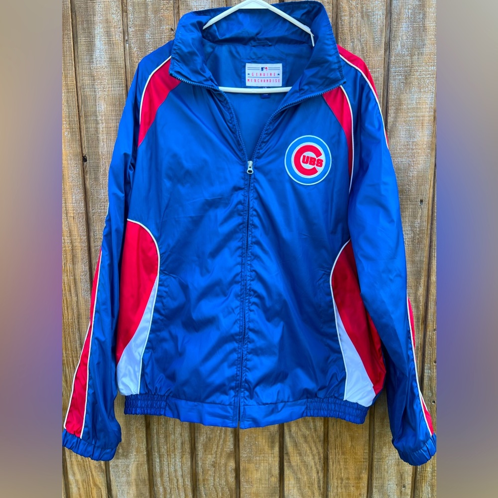 Retro Chicago Cubs Windbreaker Jacket